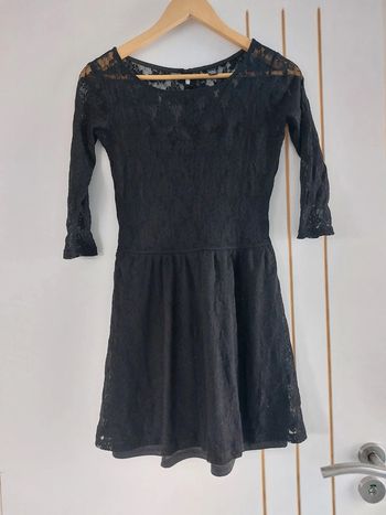 Robe dentelle noire pimkie 36/S