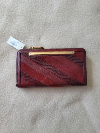 Porte feuille fossil