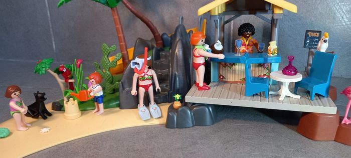 Ile avec vacanciers playmobil - photo numéro 8