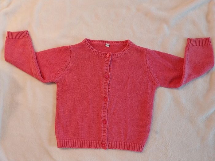 Gilet fille boutonné - photo numéro 2