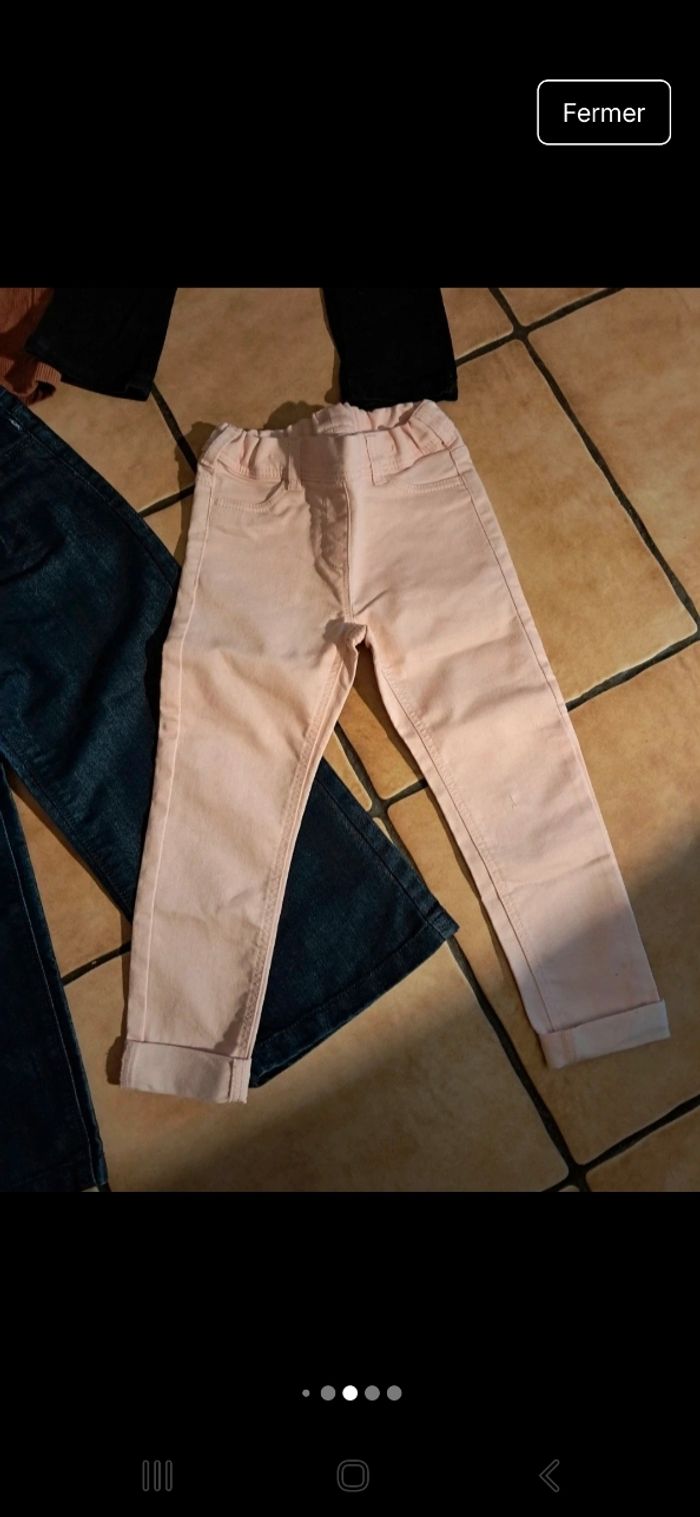 Lot de pantalons 6ans fille - photo numéro 5