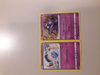 Sepiatop + Ténéfix lot de 2 cartes Pokémon neuves
