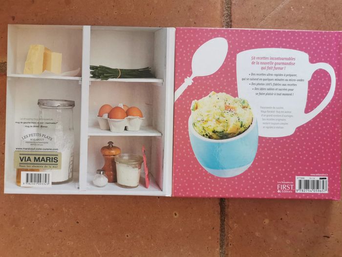 Lot de 2 livres de recettes Mug cakes - photo numéro 4