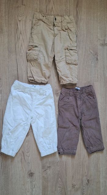 Lot 2 pantalons 18mois Kitchoun  (+1offert)