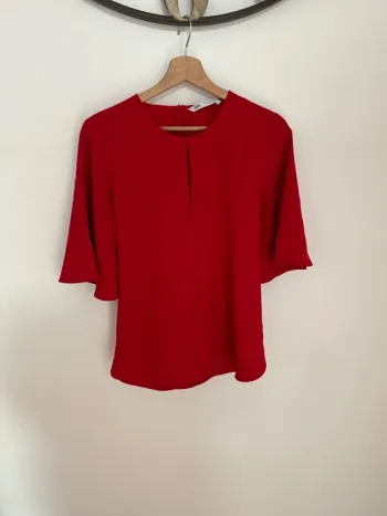 Blouse rouge