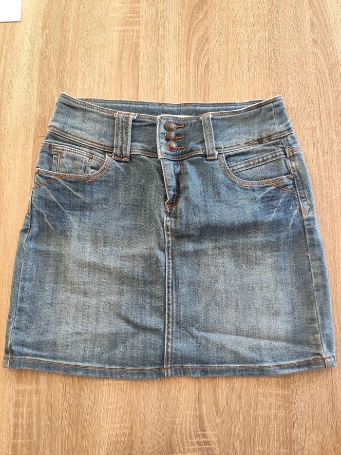 Jupe en jean 36 cache cache