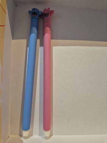 Lot de 2 stylos effaçables lilo et angel