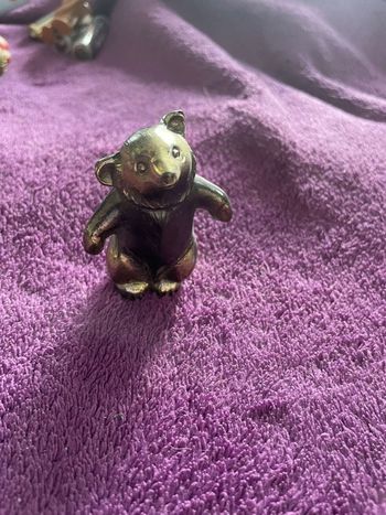 Figurine Ours en Métal