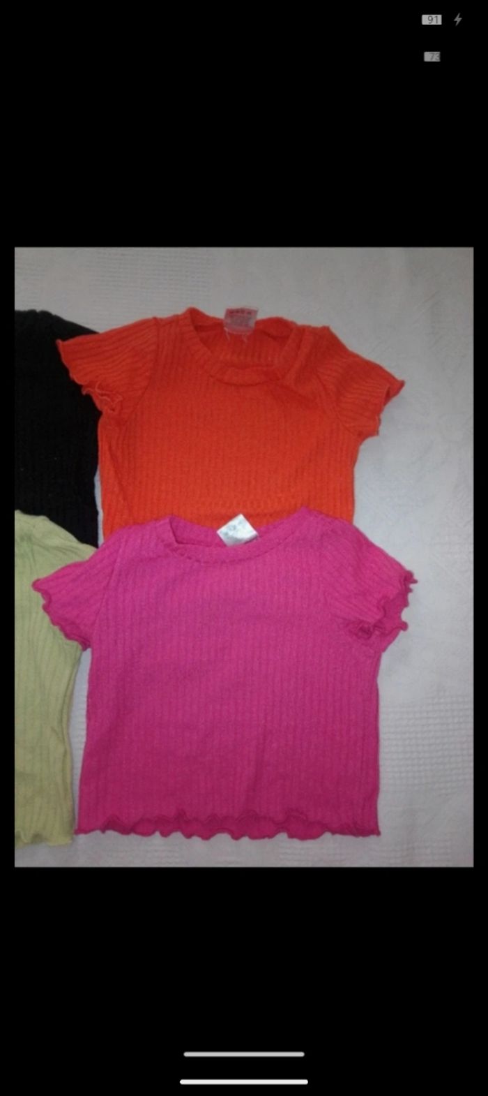 Lot Tee-shirt fille 2 ans - photo numéro 3
