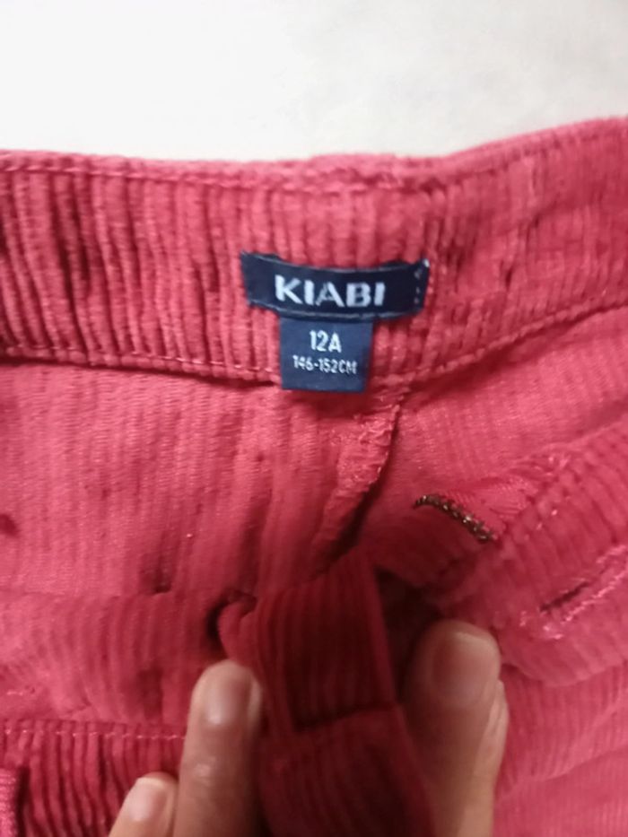 Short velours fille hiver 12 ans - photo numéro 2