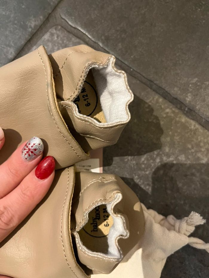 Chaussons Babymocs beige - photo numéro 6