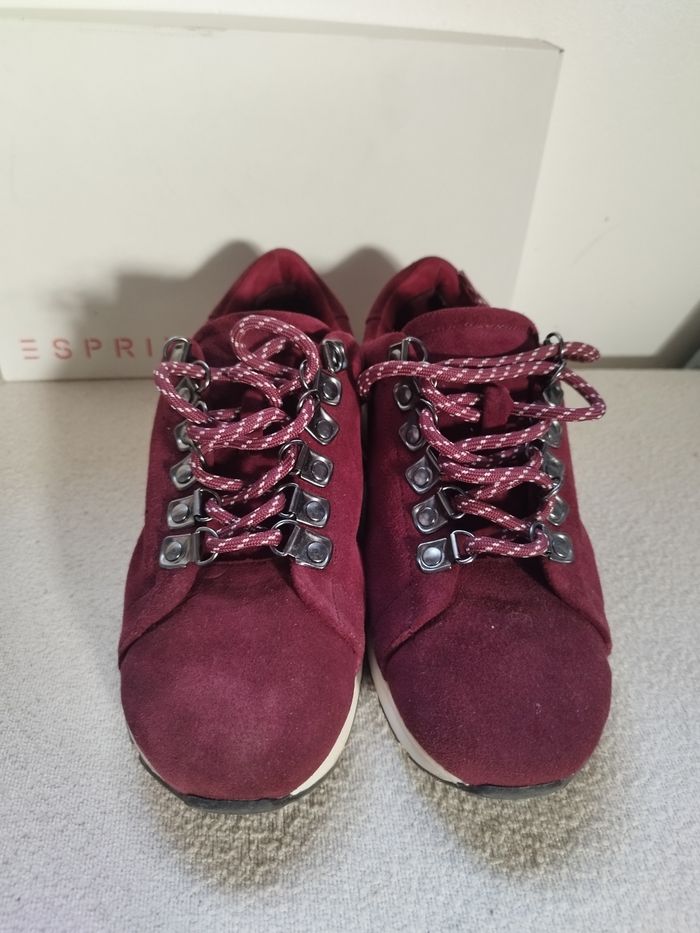 Chaussures à lacets Esprit Taille 38 - photo numéro 4