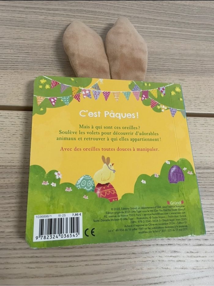 Livre lapin de Pâques - photo numéro 3