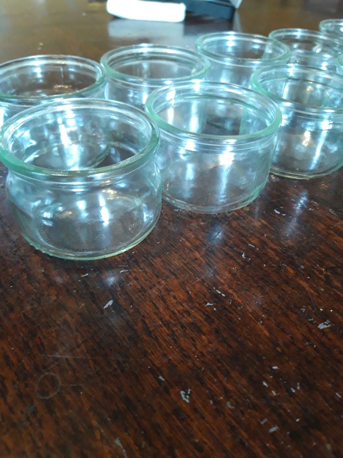 Lot 20 pots bas en verre - photo numéro 3