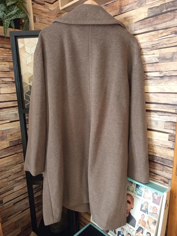 Manteau long tout doux gris - photo numéro 10