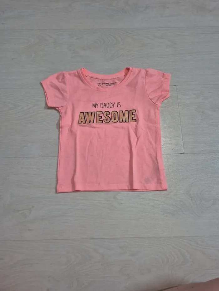 T-shirt rose flash