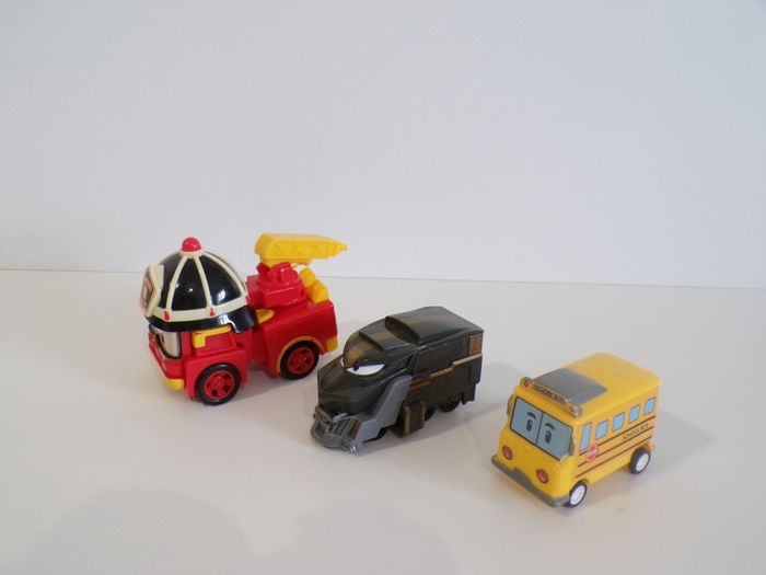 Véhicules Robocar Poli - Roy - Ori - Totobus (J14)