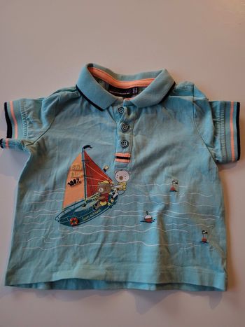 Polo manches courtes 6 mois