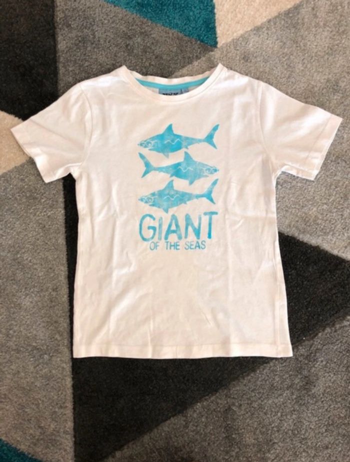 T-shirt blanc 10 ans