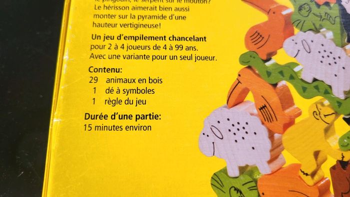 Jeu d'equilibre animaux - photo numéro 4