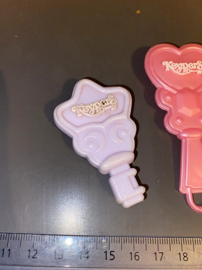 Brosse clé keypers tonka rose violet key brush pink purple - photo numéro 2