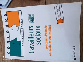 Livres prépa concours travailleurs sociaux