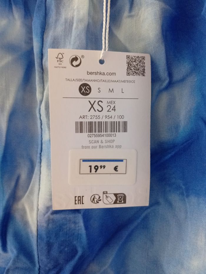 Combishort XS NEUF Bershka - photo numéro 2