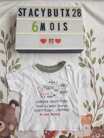 Tee-shirt 6 mois garçon