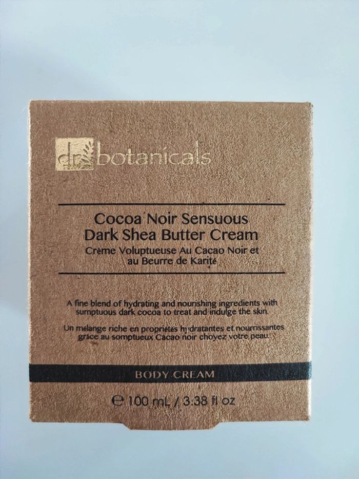 Crème voluptueuse Dr Botanicals