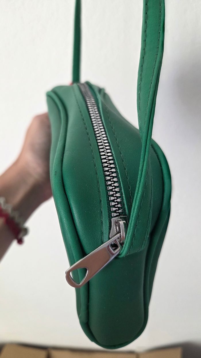 Petit sac à bandoulière vert - photo numéro 6