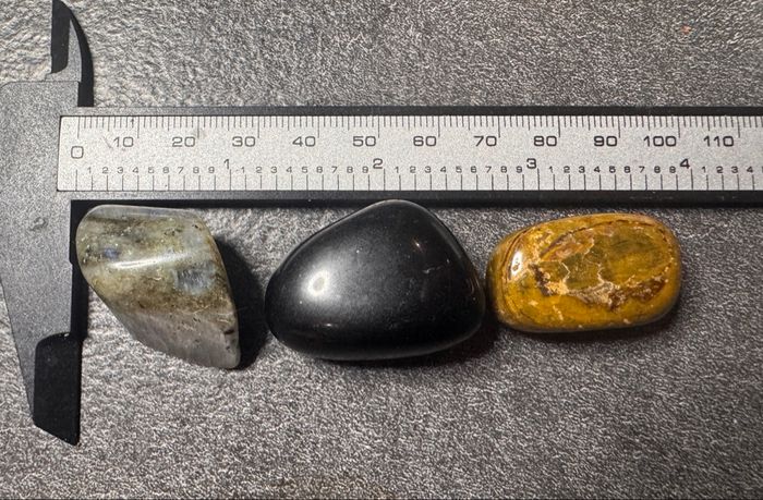 Coffret Protection – Obsidienne, Œil de Tigre, Labradorite - photo numéro 2