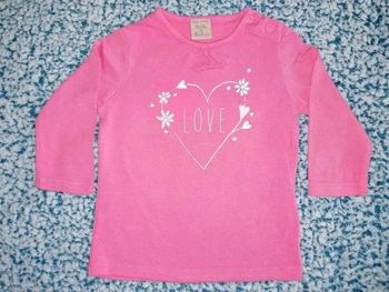 Tee-shirt fille 6 mois