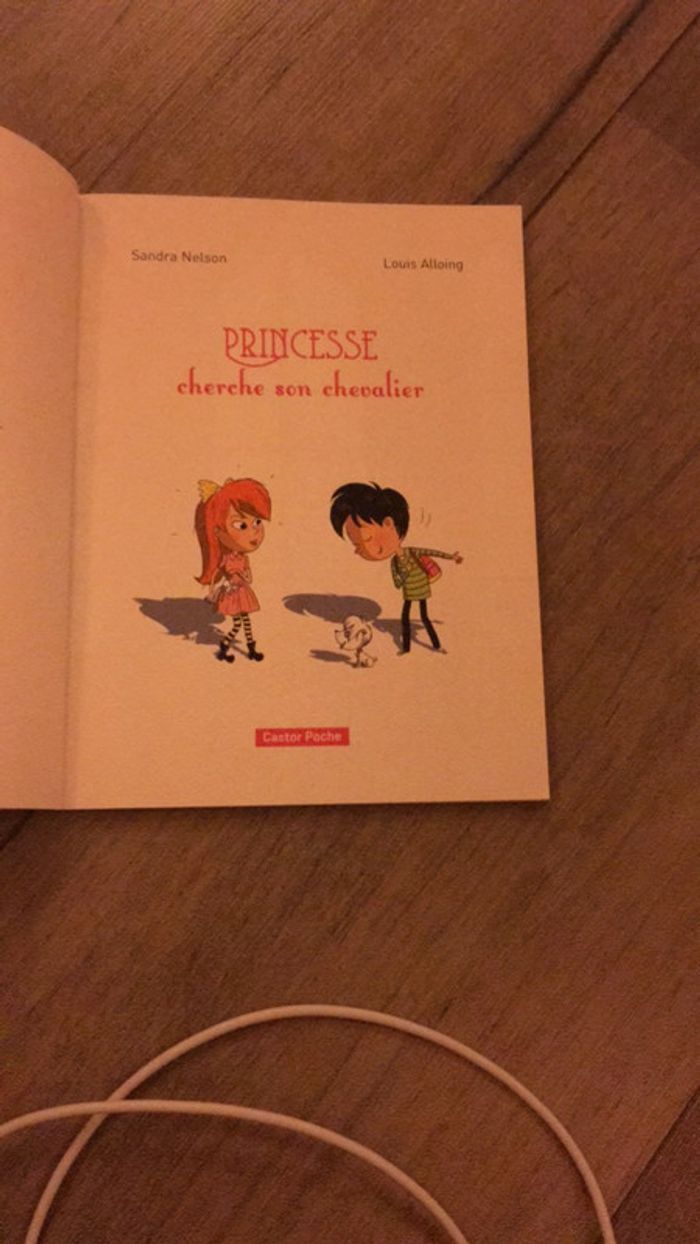 Livre Princesse Olympe princesse cherche son chevalier - photo numéro 2