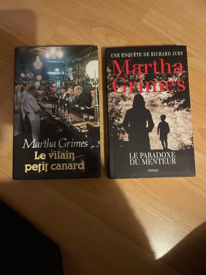 Lot livres Martha Grimes