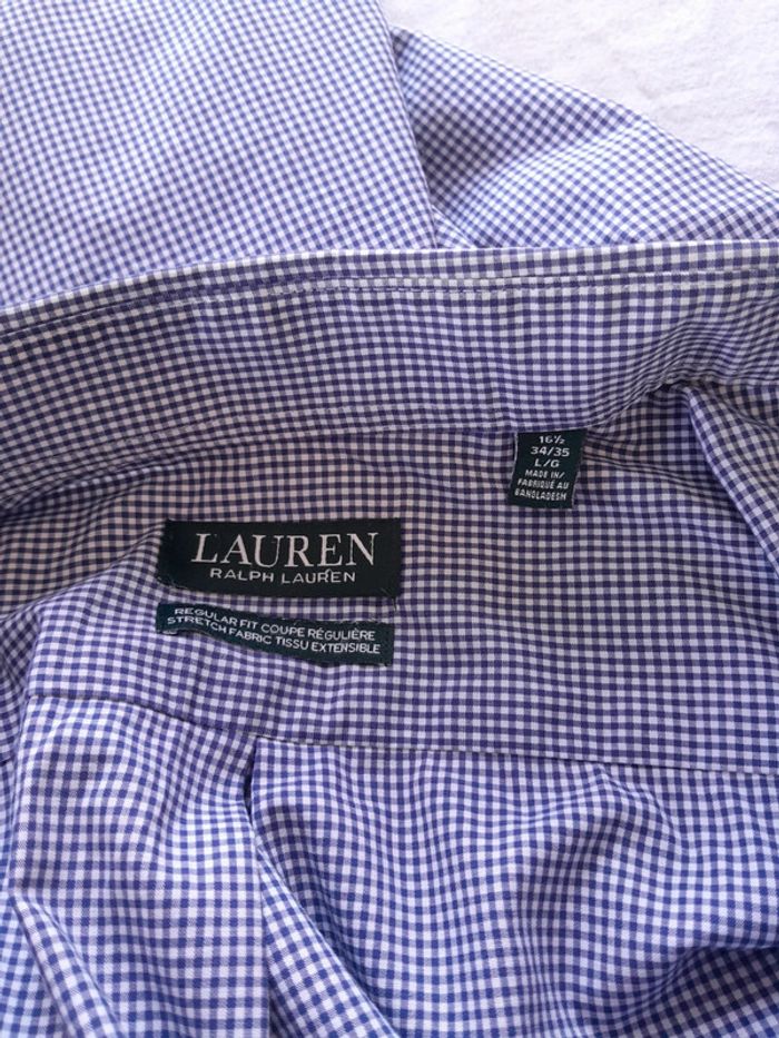 Belle chemise loose overzise Lauren Ralph Lauren  regular fit très bon état - photo numéro 3