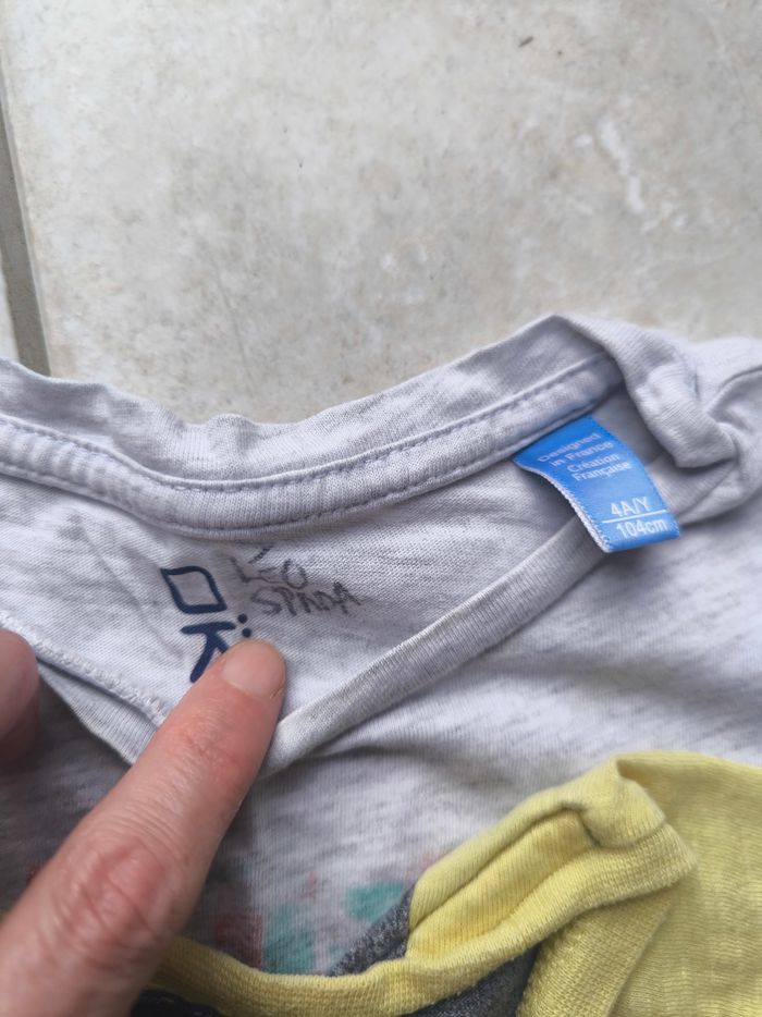 Lot de 4 tee-shirts - photo numéro 8