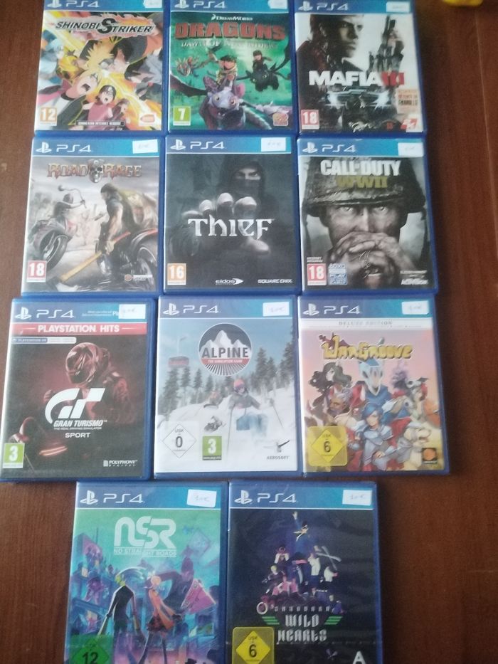 Jeux ps4 à 10 euros pièce. - photo numéro 2