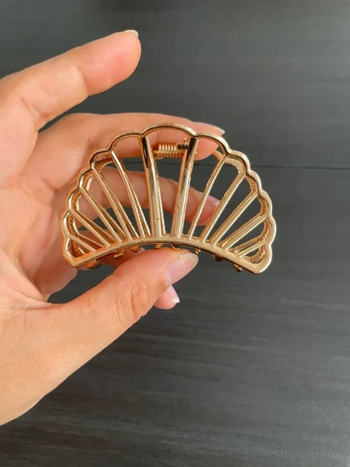 Pince à cheveux coquillage - photo numéro 5