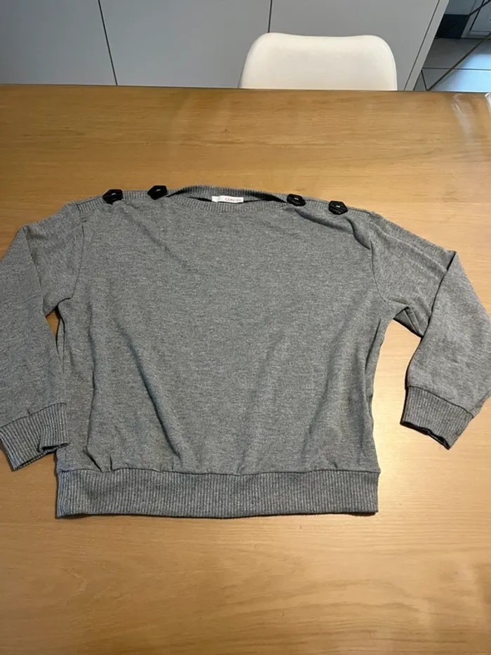 Pull camaïeu