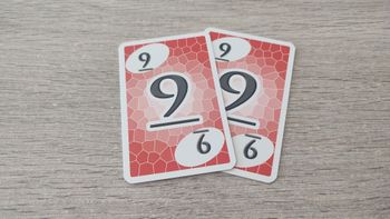 Lot x2 Carte numéro 9 n°9 pièce détachée Skyjo jeu de société #E15