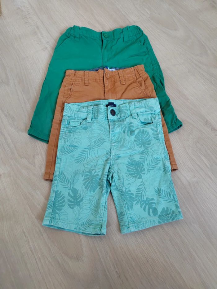 Lot de bermudas 3ans