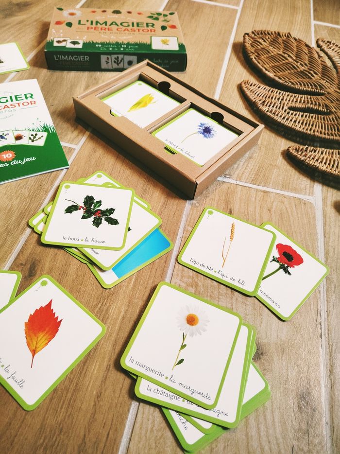 🍁Coffret 10 jeux éducatifs sur la nature L'imagier Du Père Castor - photo numéro 2