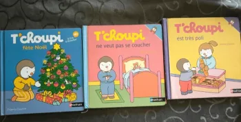 Lot trois livres T'choupi