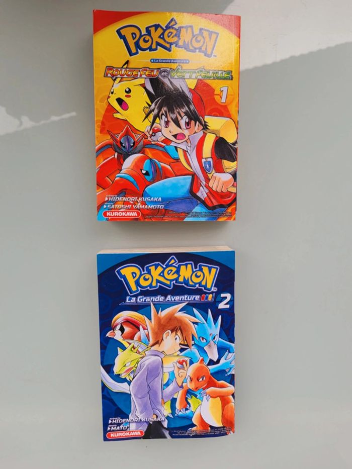 2 Mangas Pokémon : La Grande Aventure volumes 1 et 2, Kurokawa (28)