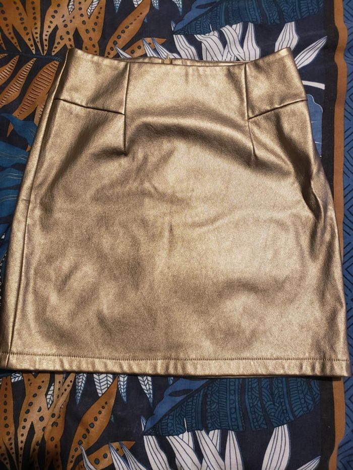 Jupe simili doré Cache Cache 36