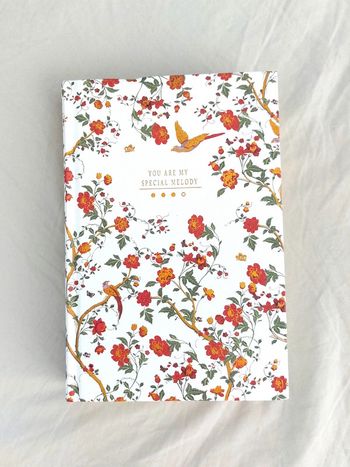 Magnifique carnet de note neuf style vintage romantique