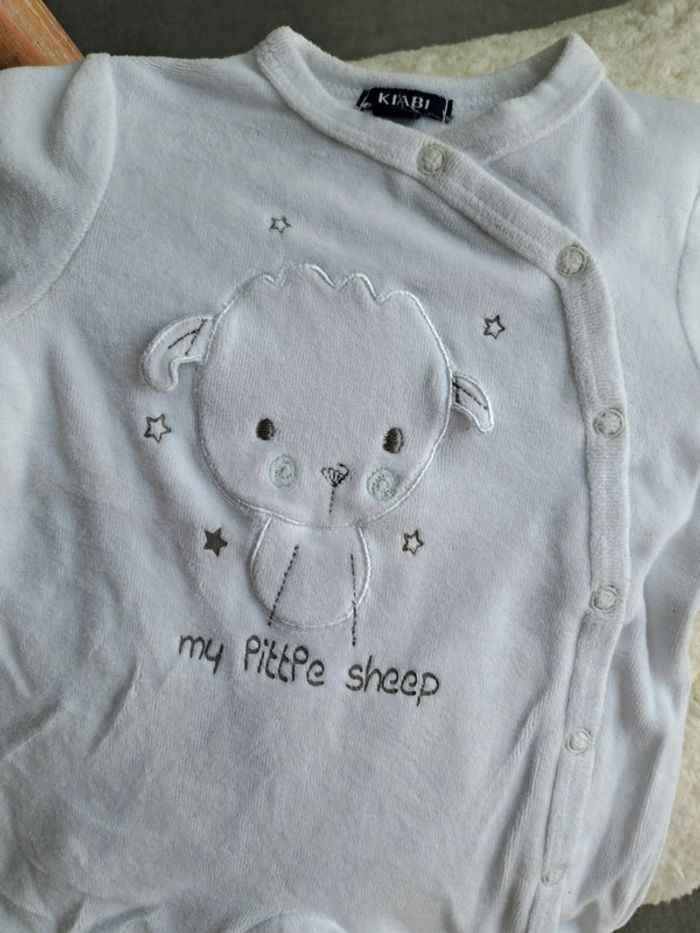 Pyjama blanc mouton - photo numéro 2