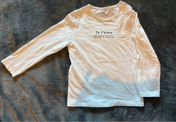 Tee-shirts manches longues « je t'aime parrain »