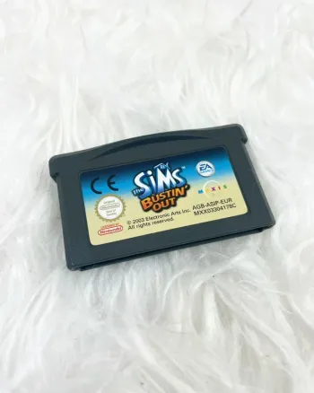 Jeu Nintendo GBA Les sims bustin’out