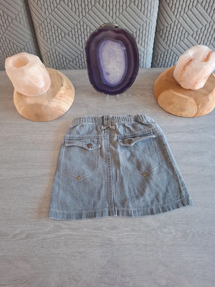 Jupe en jean grise 24 mois - très bon état